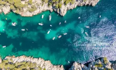 aerial view of body of water during daytime